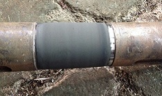 管道修補劑,專門耐350℃高溫修補膠水,石化電力管道專用膠水