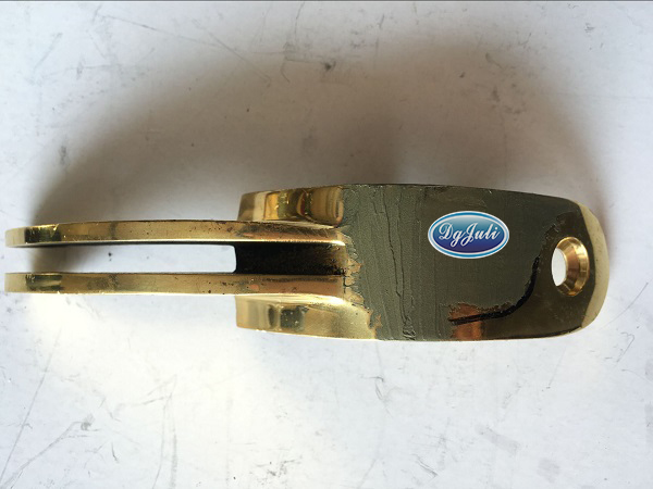 修補銅件磨損之后狀態(tài)