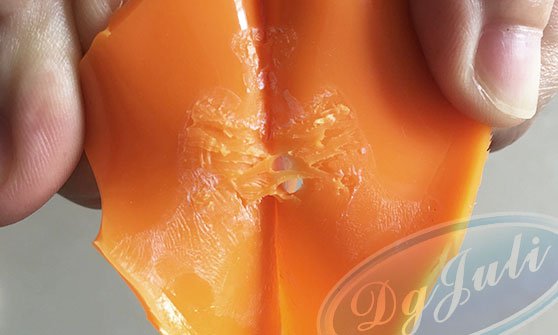 橡膠快干膠水-破壞材質測試