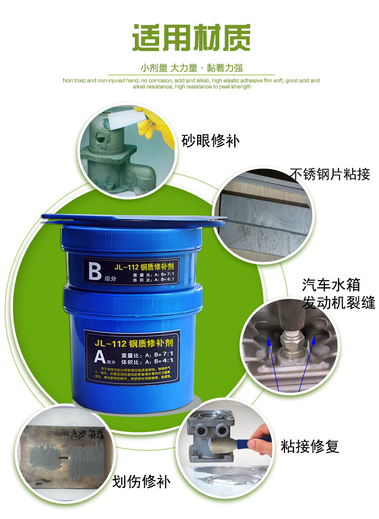 鋼質修補劑 