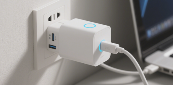 半透明的安心:聚厲膠為智能插座接口模塊護航